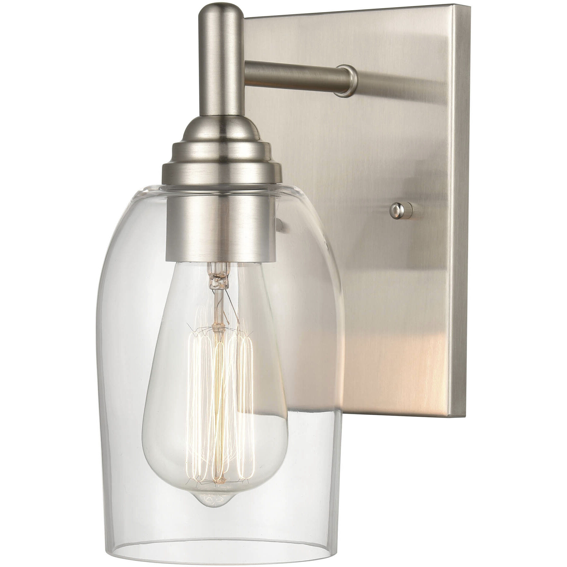 Arlett Indoor Wall Sconce Wall Light in Brushed Nickel